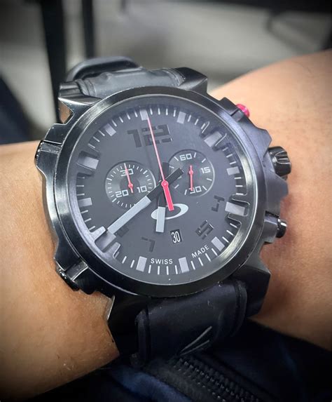 replica oakley timebomb watch|oakley doubletap stealth watch.